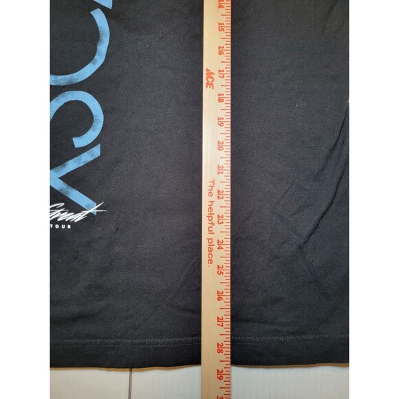 2017-2018 The Great Xscape Tour Graphic Shirt Mens Size Medium Black Music‎ - Picture 8 of 8